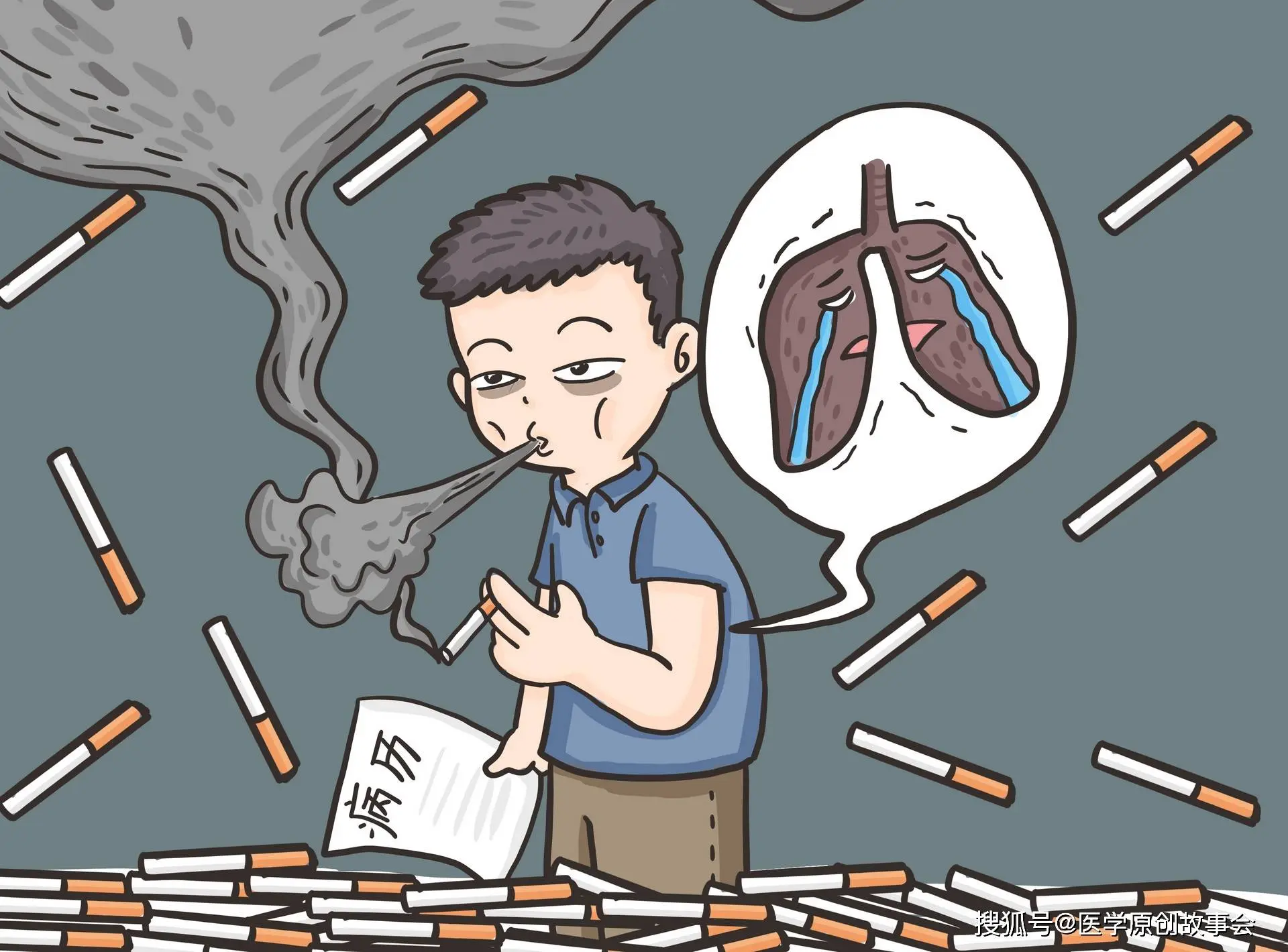 100个烟民中，最后会有几个人得肺癌？英国癌症研究给出解释