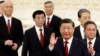 2022年10月23日，在中共二十屆一中全會後，中共領導人習近平帶領中共新一屆中央政治局常委與中外媒體見面。