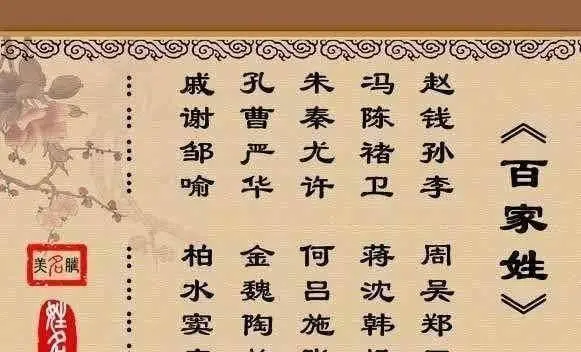 中国最新的姓氏排名，前五大姓氏出炉，看看你的姓氏排第几？