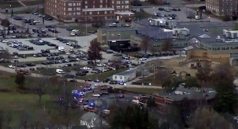 新罕布夏州首府康科德（Concord）一家精神科医院今天发生枪击案，有数人中弹，枪手死亡。（美联社）