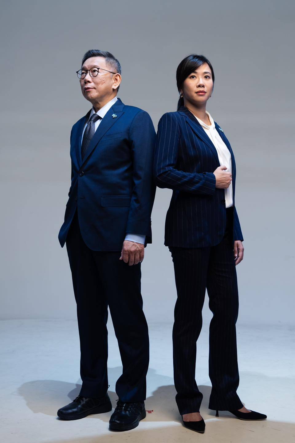 民眾黨的總統參選人搭檔吳欣盈，在性別上有互補作用。(圖源：instagram)
