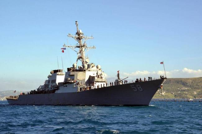 美國貨船在也門外海被飛彈擊中