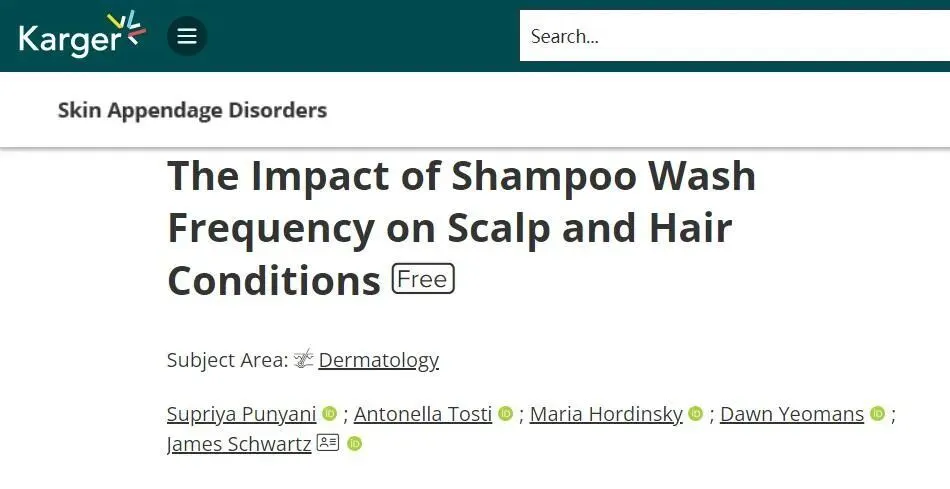洗頭越勤，掉頭髮越快嗎？1500個人做了對比實驗
