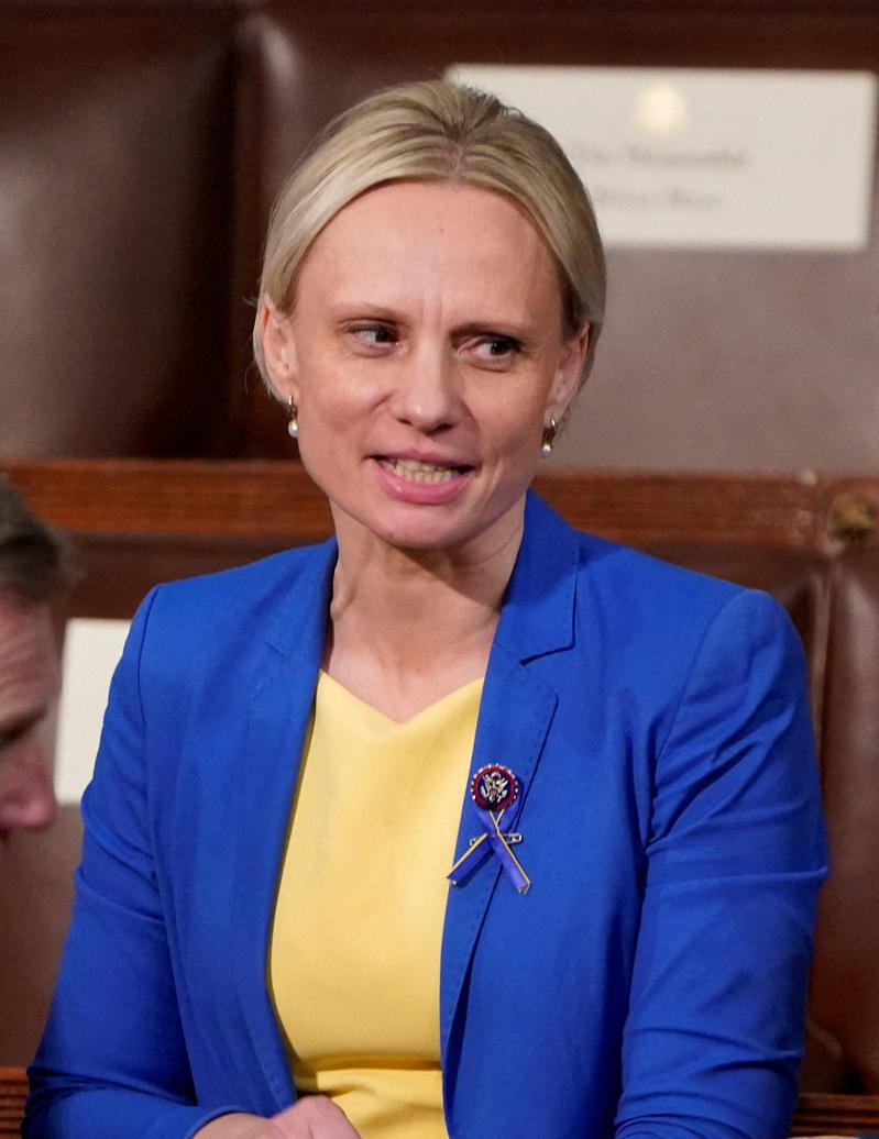 印地安納州聯邦眾議員維多莉亞‧史帕茲，她是唯一在烏克蘭出生的現任國會議員。(路透)