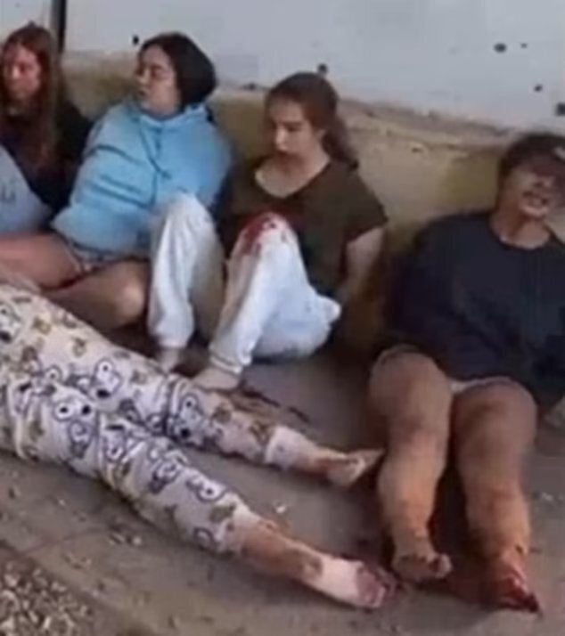 令人心痛，5名以色列女孩遭囚禁畫面公開