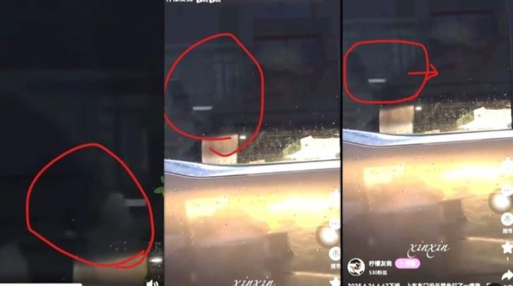 有網友發出杜強疑似在保母車內搧於朦朧巴掌的畫面。&nbsp;&nbsp;&nbsp;圖：翻攝自Threads