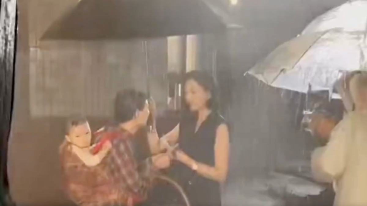 中國女星爆劇組讓嬰兒淋雨:哭得撕心裂肺(視頻)