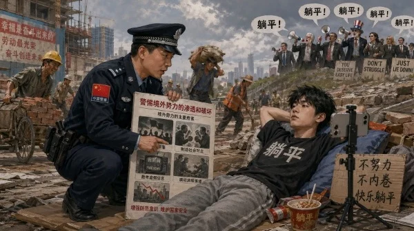 躺平