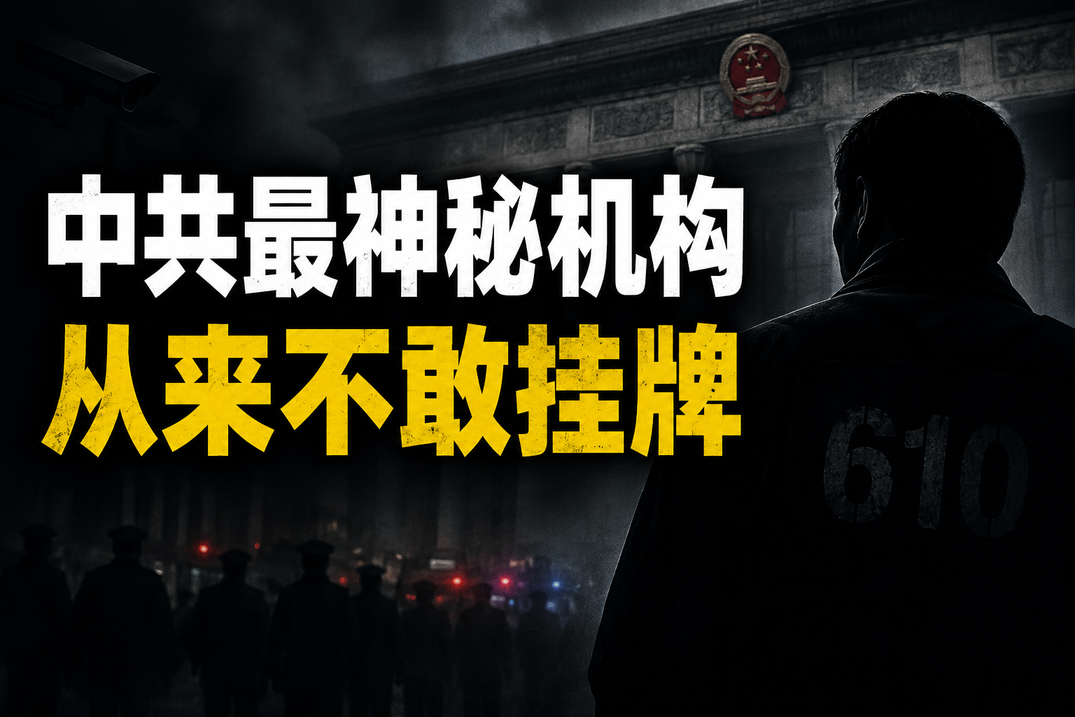 中共最神秘机构 从来不敢挂牌