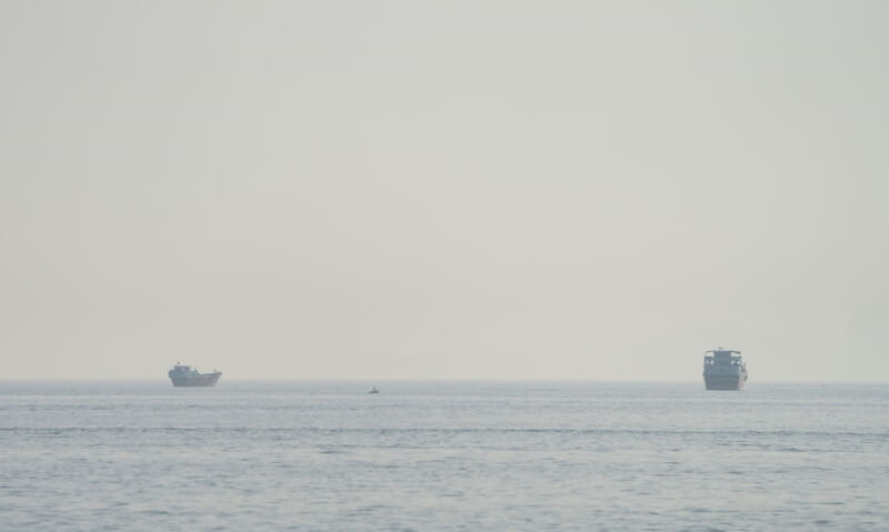 荷莫兹海峡。(路透社)