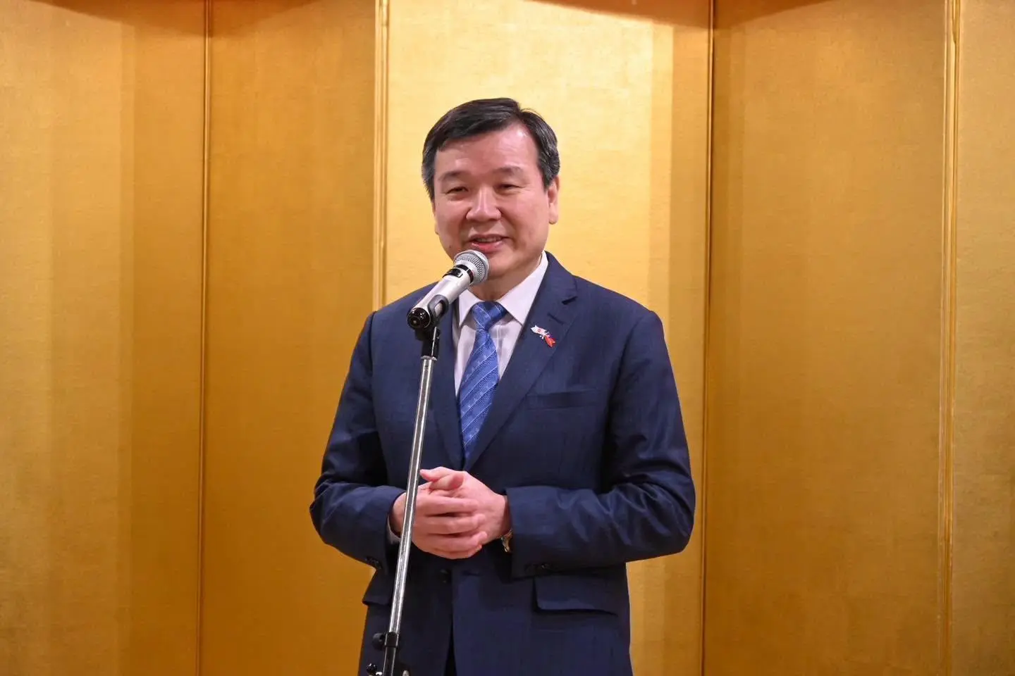 ▲台湾驻日代表李逸洋。(图/翻摄脸书)