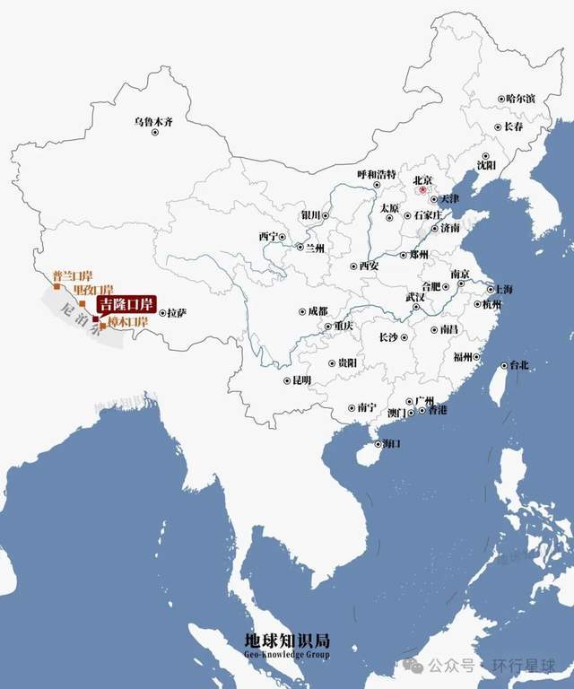 剛剛發生泥石流的西藏口岸,有多重要?