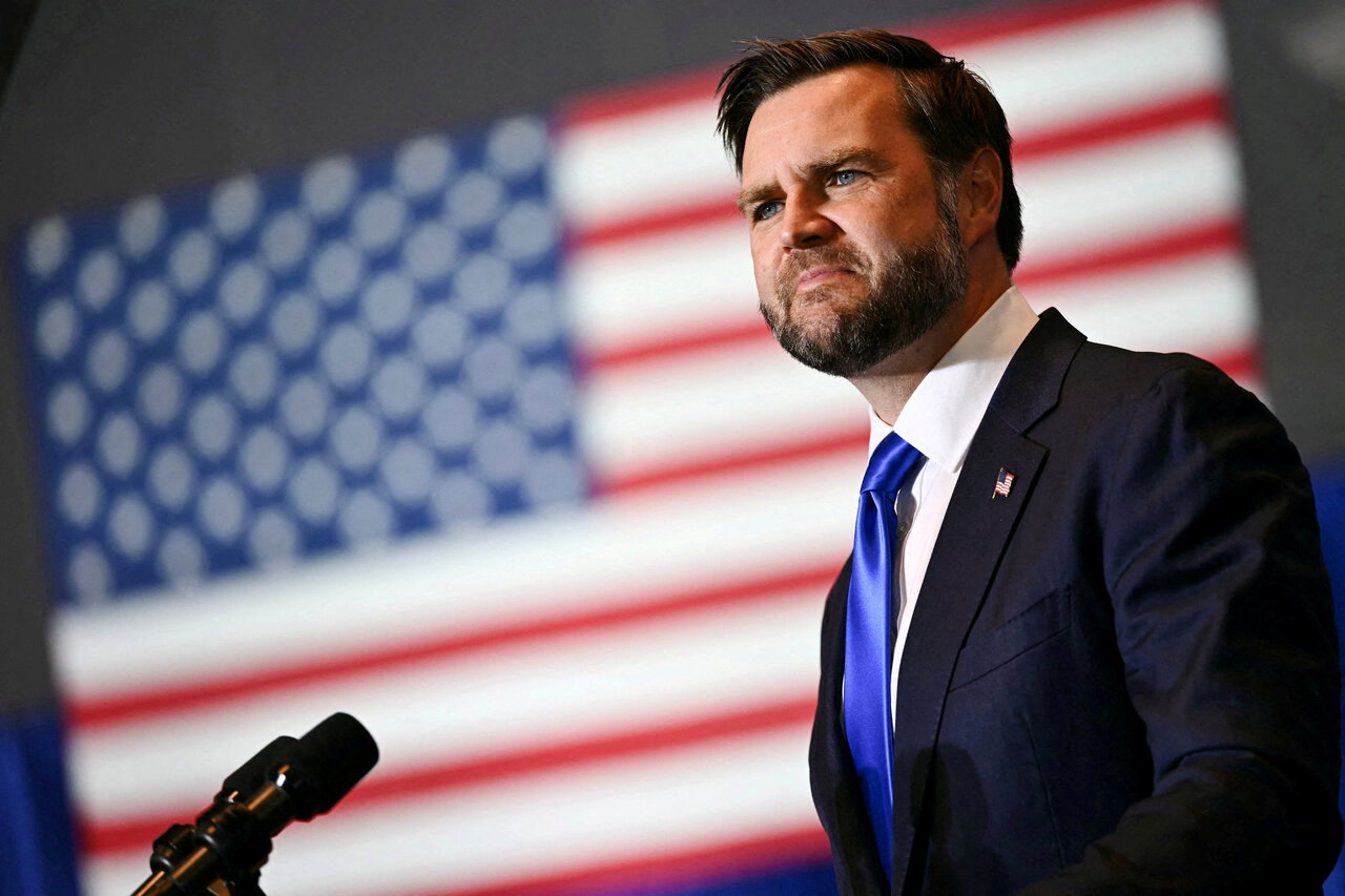 美国副总统范斯主持大卫营密会。路透