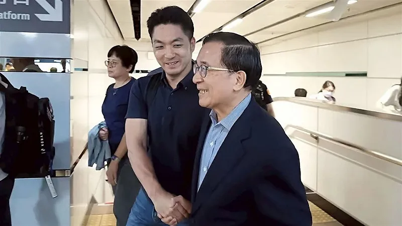 陈水扁一句“市长连任失利部分”,让一票网友笑翻。 图:翻摄陈水扁脸书